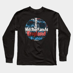 World Soccer Ball Long Sleeve T-Shirt